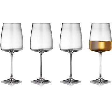 

Lyngby Glas Sklenice na bílé víno Zero 43 cl (4 ks)