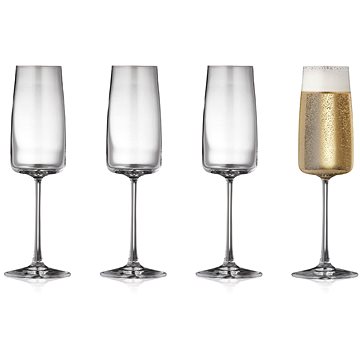 

Lyngby Glas Sklenice na sekt Zero 30 cl (4 ks)