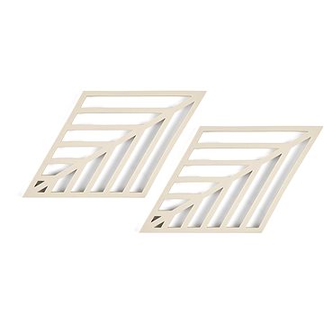 

Zone Denmark Podložka pod horke Rhombus Leaf (2 ks) 20x11,5x0,8cm Birch