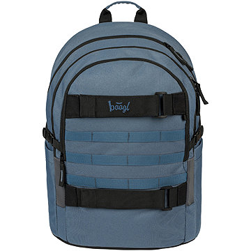 

BAAGL Školní batoh Skate Dust Blue GRS