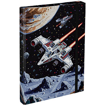 BAAGL Desky na školní sešity A4 Pixel Space