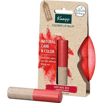 

KNEIPP Barevný balzám na rty Natural Red