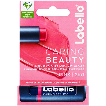 

LABELLO Pink Lip balm 2in1