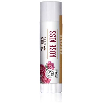

WoodenSpoon Balzám na rty Polibek růže 4,3 ml