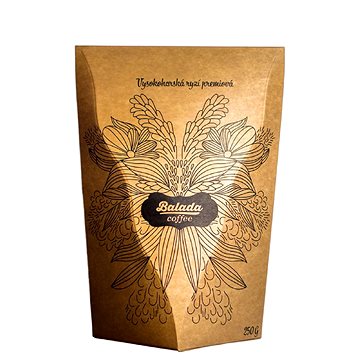 

Balada Coffee Jamaica Blue Mountain, zrnková káva, 125g