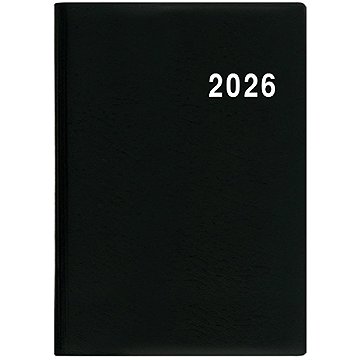 BALOUŠEK TISK Ladislav PVC týdenní 2026, černý, 7 × 10 cm
