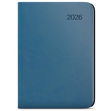 Baloušek Tisk Zoro Vivella týdenní 2026, petrolejový, A5, 14,3 × 20,5 cm