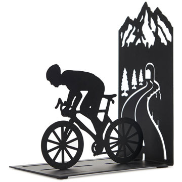 Balvi Knižní zarážka Cyclist 27811, černá