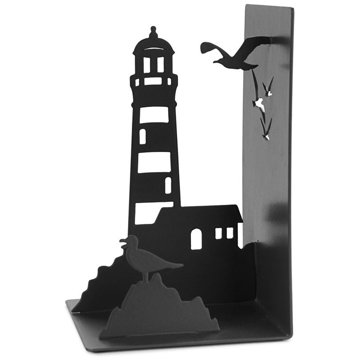 

Balvi Knižní zarážka Lighthouse 27909, černá