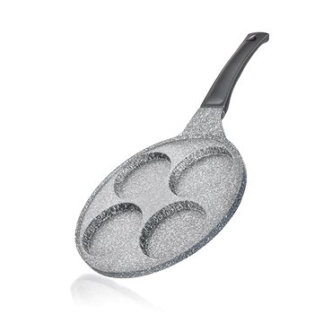 

BANQUET Pánev na 4 lívance GRANITE Grey 26 cm