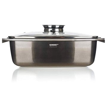 

BANQUET METALLIC PLATINUM 39x22x16.5cm