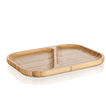 

Banquet Talíř servírovací dělený BRILLANTE Bamboo 28,5 x 21 x 2 cm