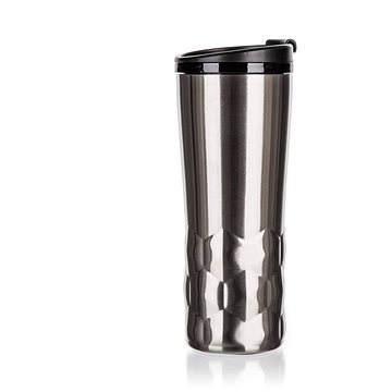

BANQUET Hrnek cestovní dvoustěnný RIMMER 450 ml, nerezový