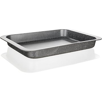 

BANQUET Plech hluboký s nepřil. povrchem GRANITE 36.5x27x4.5cm