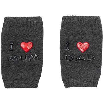 

I Love Mum and Dad tmavě šedé s ABS