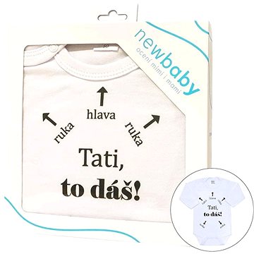 

Tati, to dáš! - dárkové balení velikost 62 (3-6m)