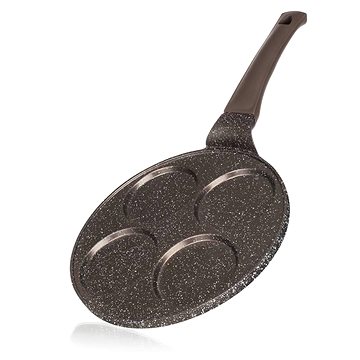 

BANQUET GRANITE Dark Brown Pánev na 4 lívance 26 cm nepřilnavý povrch
