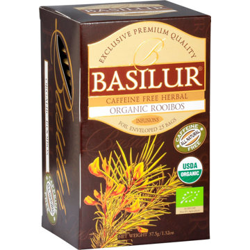

BASILUR BIO Organic Rooibos přebal 25 × 1,5 g