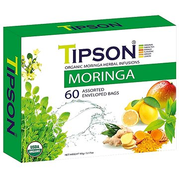 

Tipson BIO Moringa Kazeta Variace přebal 60 × 1,5 g