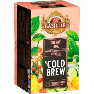 

BASILUR Cold Brew Cherry Lime přebal 20 × 2 g