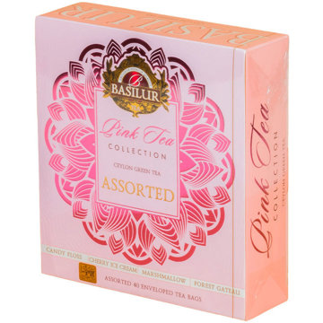 

BASILUR gift Pink Tea Assorted přebal 40 gastro sáčků