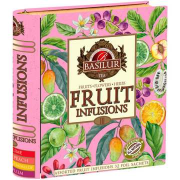 

BASILUR Fruit Infusions Book Assorted Vol. III plech 32 × 2 g