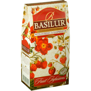 

BASILUR Fruit Strawberry & Raspberry papír 100 g