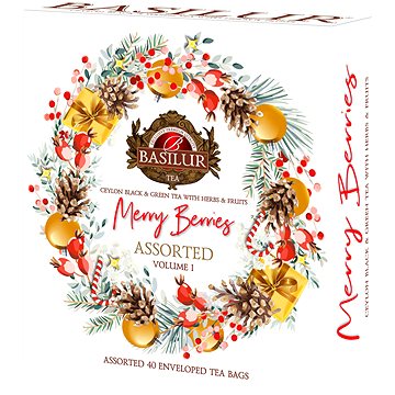

BASILUR Merry Berry Assorted Vol. I 40 sáčků, přebal