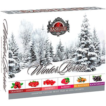 

BASILUR Winter Berries Assorted 60 sáčků, přebal