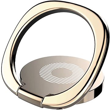 Baseus Privity Ring Bracket Gold - Držák na mobilní telefon