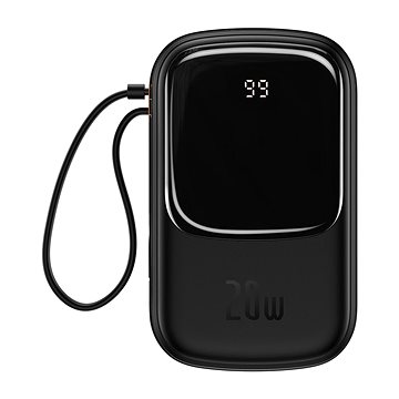 

Baseus Qpow Pro Digital Display Fast Charge 20000mAh 20W iP Black Overseas Edition
