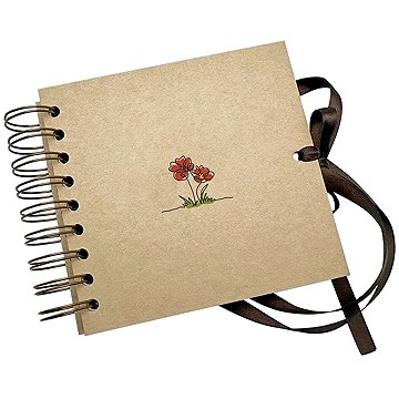 BALOUŠEK TISK Scrapbook Mini, 130 × 130 mm, Květiny