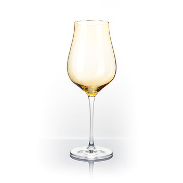 

B.BOHEMIAN DION Sada sklenic na víno 500 ml Yellow 2 ks