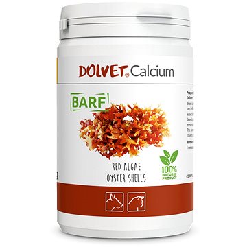 

Dolfos Dolvet Calcium 500 g - zdroj přírodního vápníku pro BARF