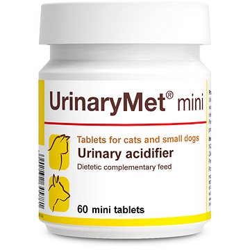 Dolfos UrinaryMet mini 60 tbl. pro zdravé močové cesty - Doplněk stravy pro kočky