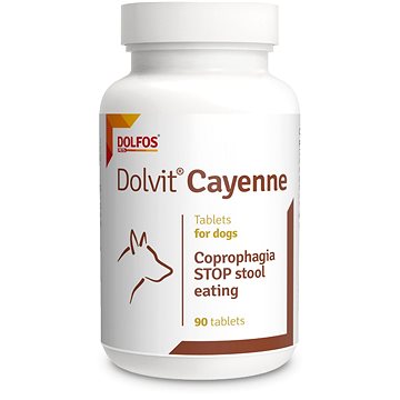 

Dolfos Dolvit Cayenne 90 tbl. - stop požírání výkalů