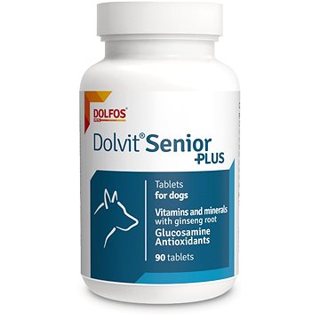 

Dolfos Dolvit Senior Plus 90 tbl. - vitamíny pro stárnoucí psy
