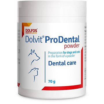 

Dolfos Dolvit ProDental Powder 70 g - pro zdravé zuby a dásně
