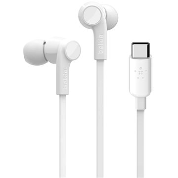 

Belkin Soundform Earphones ROCKSTAR w USB-C - bílá
