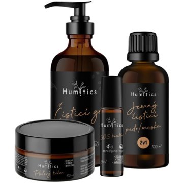 

Humitics Sada 3+1 - čistící gel, pudr, korektor, pleťový krém