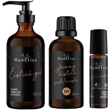 

Humitics Sada 2+1 - čistící gel, pudr a korektor