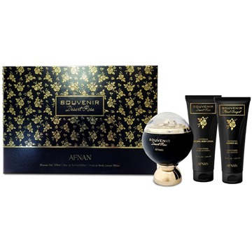

AFNAN Souvenir Desert Rose EdP 100 ml + sprchový gel 100 ml + tělové mléko 100 ml