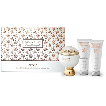 

AFNAN Souvenir Floral Bouquet EdP 100 ml + sprchový gel 100 ml + tělové mléko 100 ml