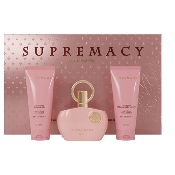 

AFNAN Supremacy Pink EdP 100 ml + sprchový gel 100 ml + tělové mléko 100 ml