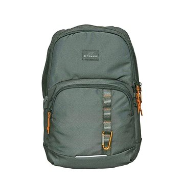 

BECKMANN Školní batoh Sport Green Orange 30 l