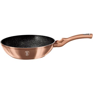 

BerlingerHaus WOK s mramorovým povrchem Rosegold Metallic Line 28cm BH-1512