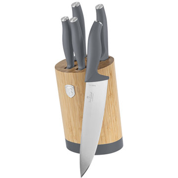 

BerlingerHaus Aspen Collection kulatý Sada nožů s kulatým stojanem BAMBOO 6 ks