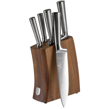 

BerlingerHaus Stainless steel Sada nožů se stojanem z akátového dřeva 6 ks