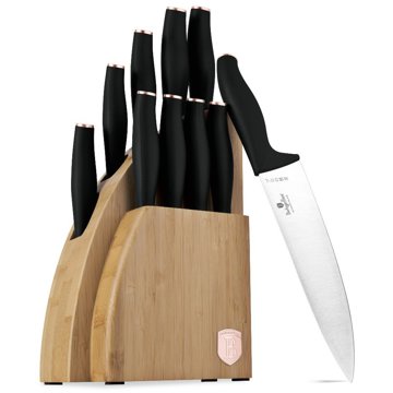 

BerlingerHaus Black Rose Collection Sada nožů se stojanem BAMBOO 10 ks