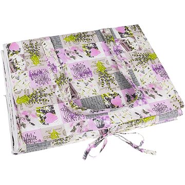 

BELLATEX Polstr na lehátko 4223/143 55 × 195 cm, patchwork, lila